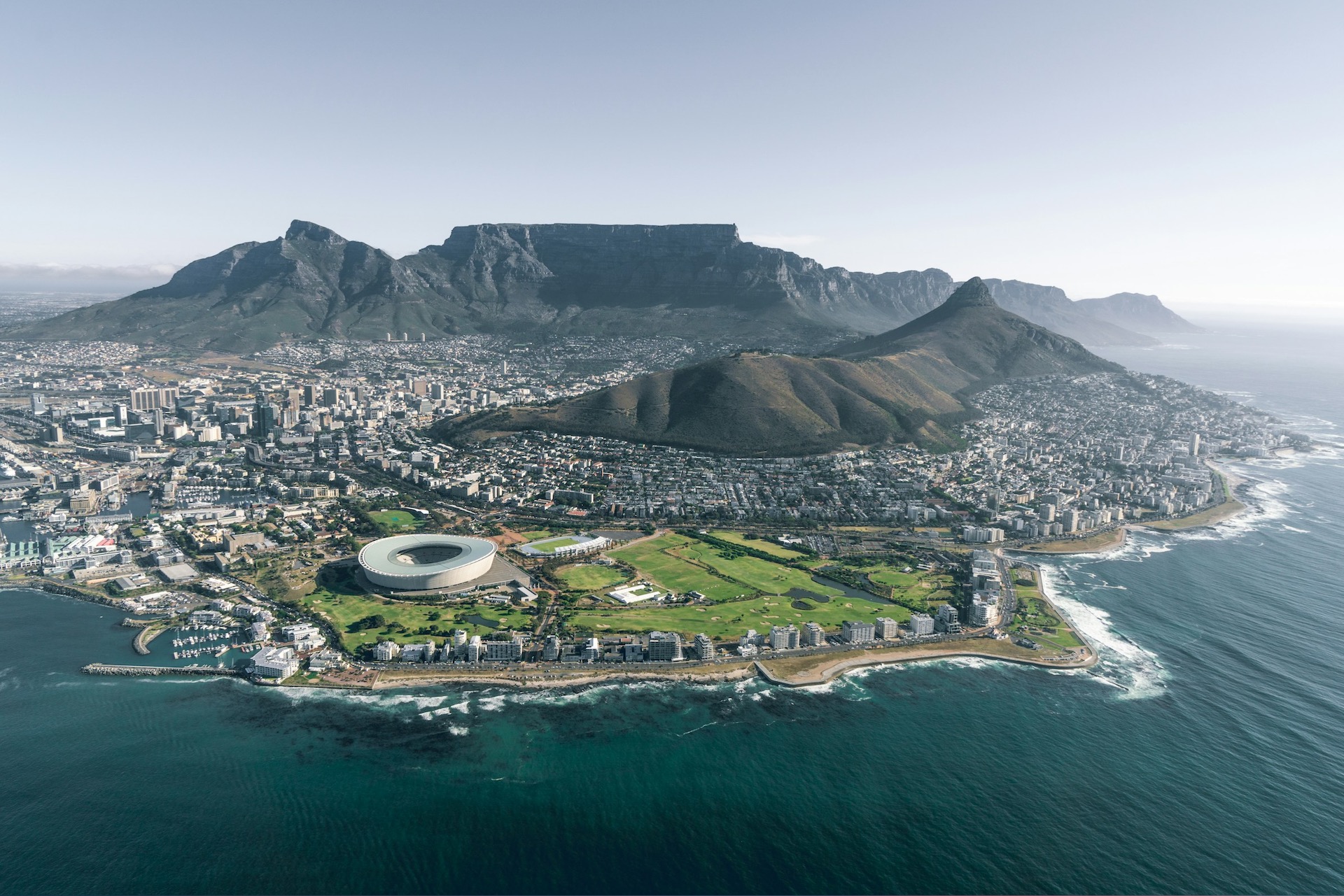 Cape Town Table Mountain and City Bowl