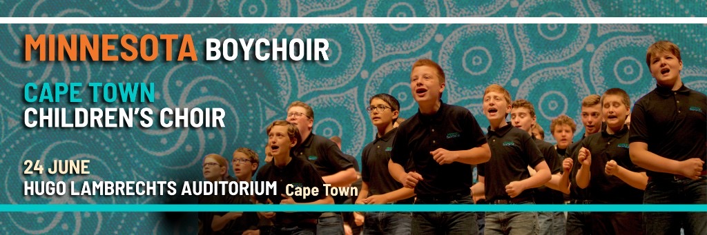Minnesota Boychoir with Cape Town Children's Choir, 24 June 2026, Hugo Lambrechts Auditorium, Parow